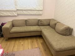 grey IDesign orginal used but great condition living room couch