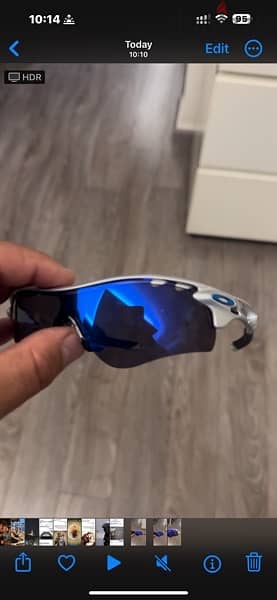 oakley radarlock silver