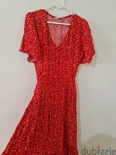 Natural Cotton Red dress