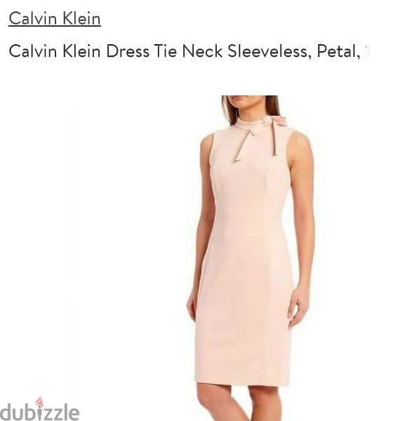 Calvin Klein Size 12, Mid-length light pink dress 0