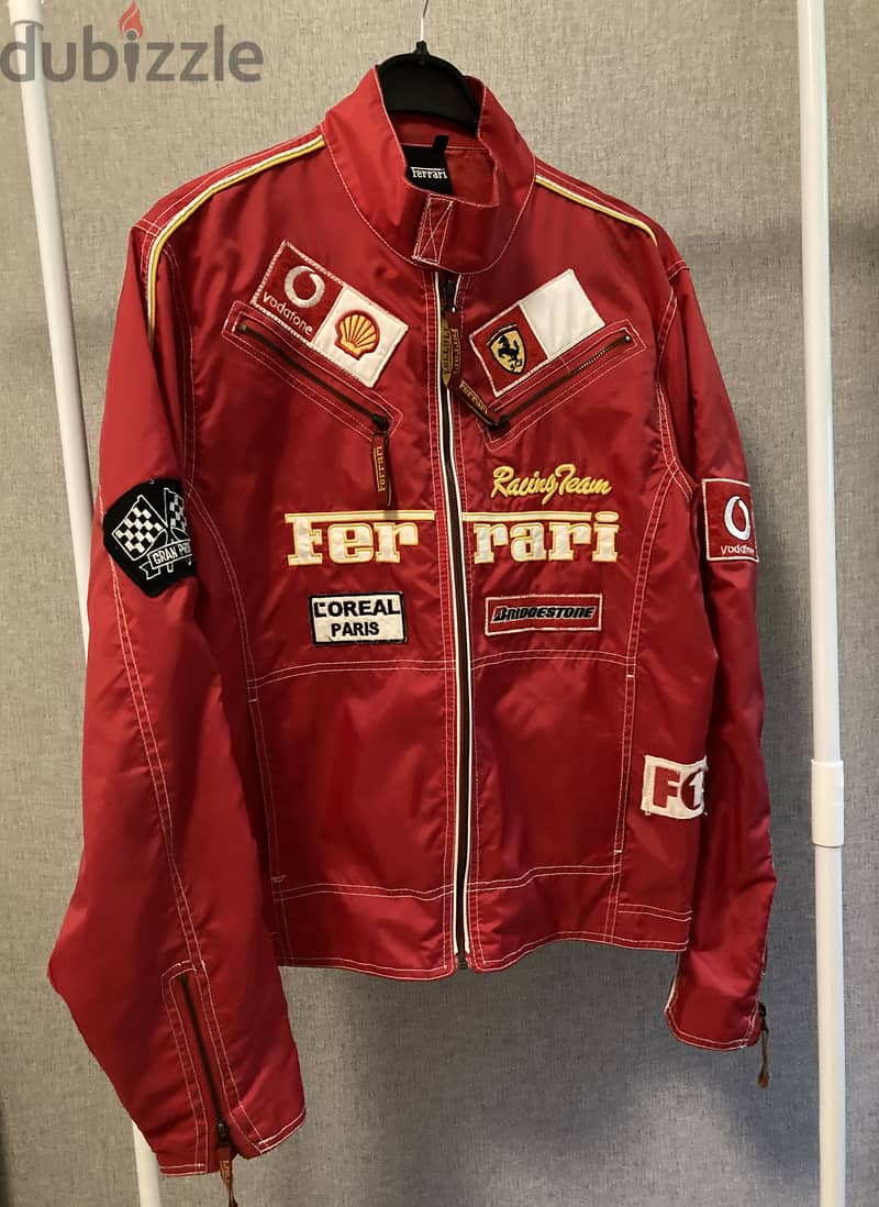 vintage ferrari jacket 1