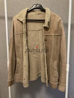Dolce and Gabbana sheepskin jacket (needs dry cleaning)
