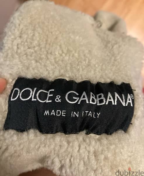 Dolce and Gabbana sheepskin jacket (needs dry cleaning) 3