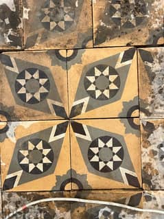 mosaic old tiles