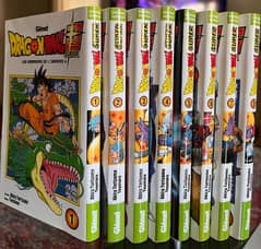 dragon ball super manga (1 to 8)