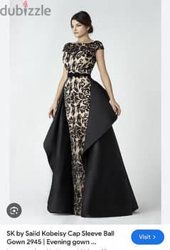 evening dress. . . saiid kobeissy. . very high quality