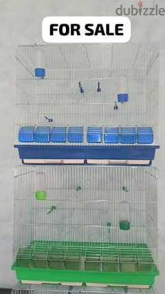 cages for birds available in many colors and sizes