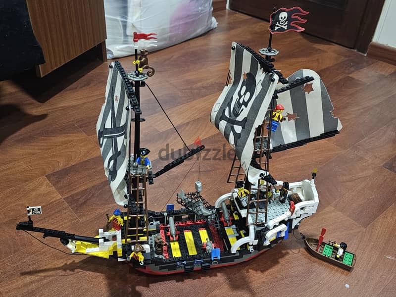 Vintage LEGO 6289 Red Beard Runner Pirate Ship (1996) 0