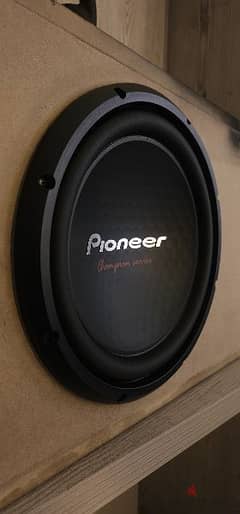 NEW Pioneer 1600W Subwoofer + L-Ported Box