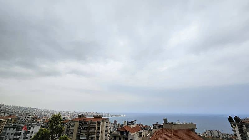 240SQM Apartment with open view in Sahel Alma for only 215,000$ 1