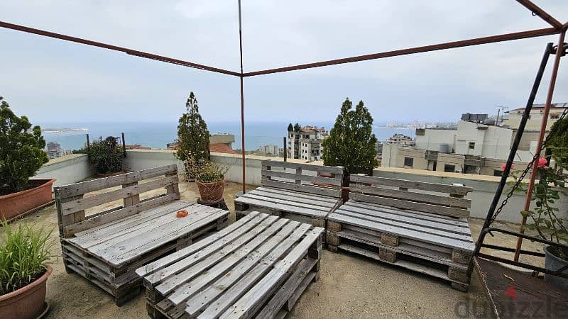 240SQM Apartment with open view in Sahel Alma for only 215,000$ 4