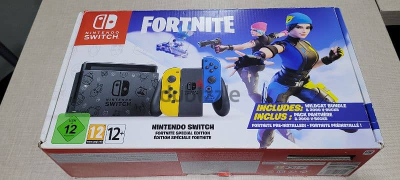 Nintendo Switch (Fortnite special Edition) 1