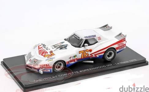 Chevrolet Corvette Greenwood (24h Le Mans 1976) diecast car model 1;43