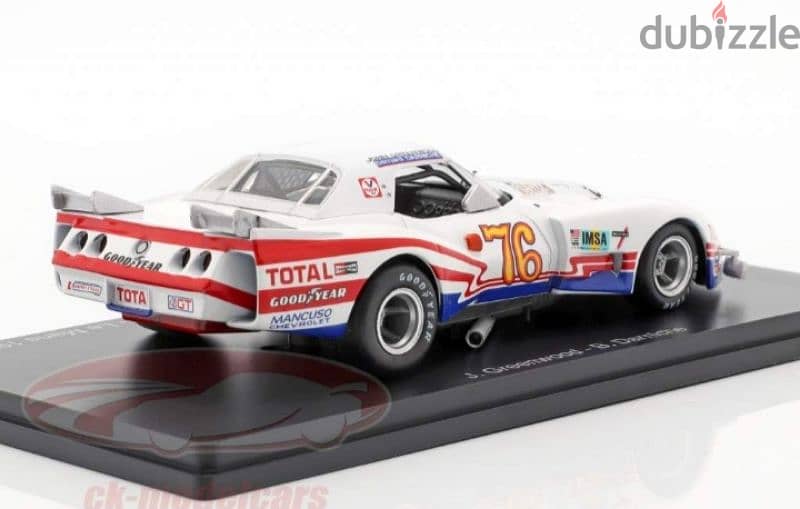 Chevrolet Corvette Greenwood (24h Le Mans 1976) diecast car model 1;43 3