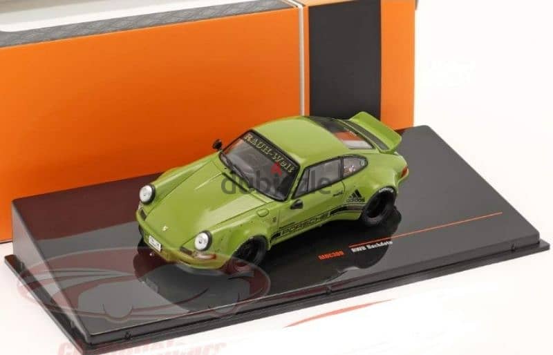 Porsche 911(964) RWB diecast car model 1;43 0