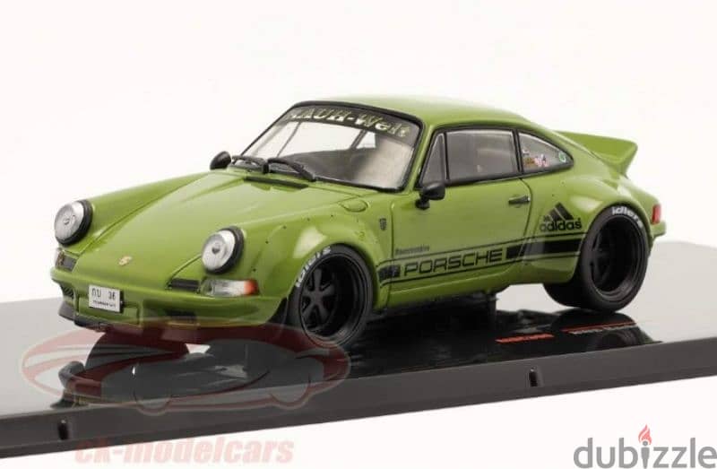 Porsche 911(964) RWB diecast car model 1;43 1