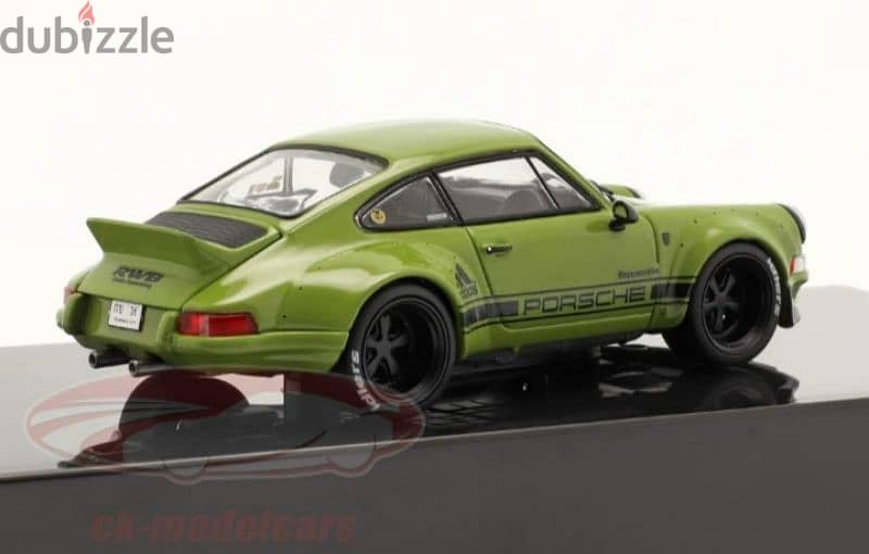 Porsche 911(964) RWB diecast car model 1;43 3