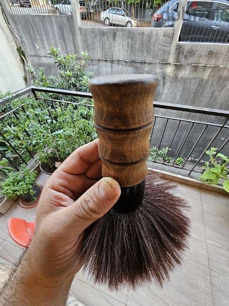 barber beush for hair cutting antique 10$ 0