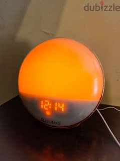radio led coulax alarm clock v. good cond 15$