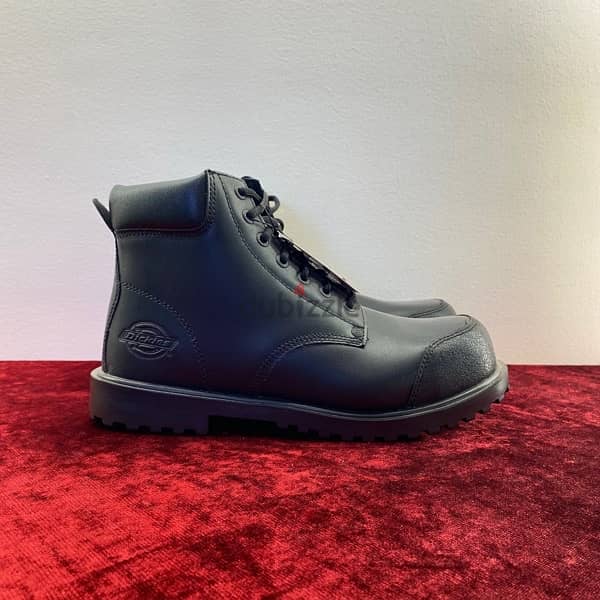 DICKIES Walker 6” Steel Toe Black Boots. 2