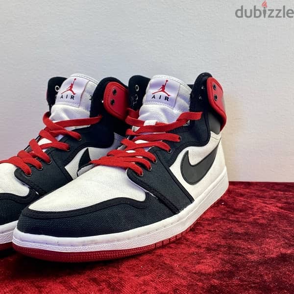 NIKE Jordan 1 Retro AJKO Black Toe Sneakers. 3