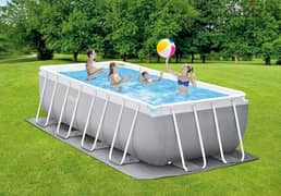 Ultimate Pre-Owned Intex Pool& Play Set all in 1 Backyard Fun Solution