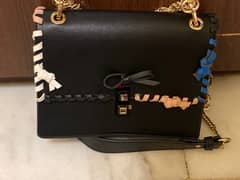 Black fendi handbag