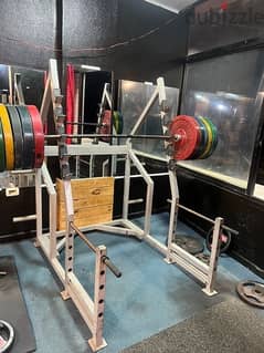 squat rack used like new