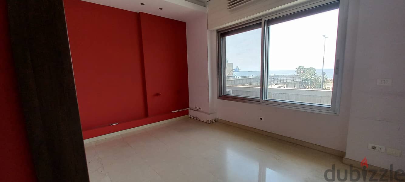 Sea view office newly renovated for rent in Jal el Dibمكتب مطل 2