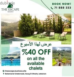 THE ESCAPE RESORT ALEY DAILY WEEKLY RENT DIFF SIZES CPLS ND FAMILY