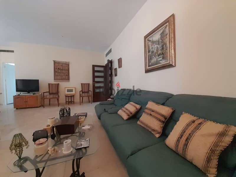 240 Sqm|Fully furnihed apartment  in Mar Roukoz | Beirut and sea view 4