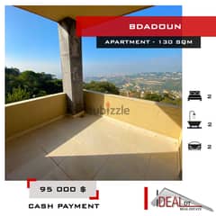Apartment for sale in bdadoun 130 SQM REF#MS82079