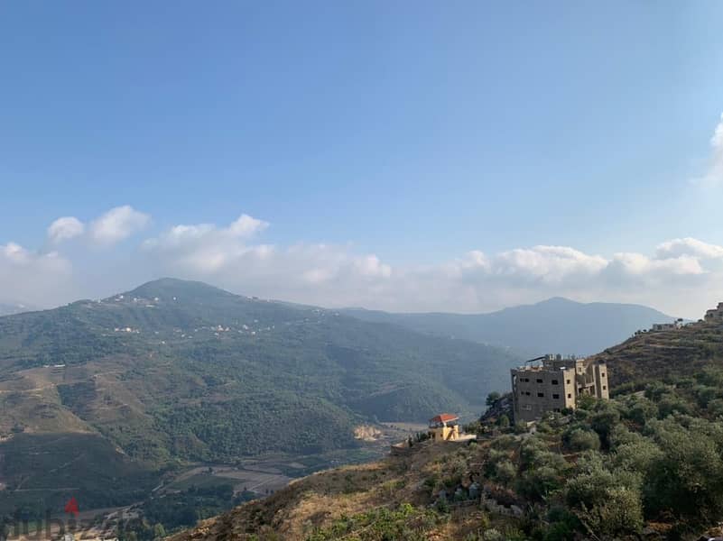 638 Sqm | Land for Sale in Bsaba / Chouf | Mountain and sea View 1