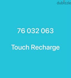touch recharge  number