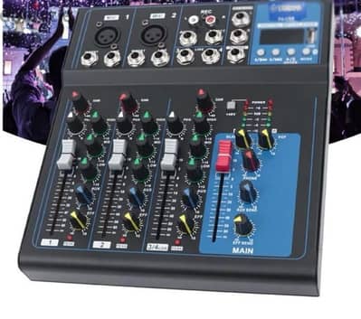 Yamaha F4-USB/D4-USB 4 channels live mixer / Bluetooth