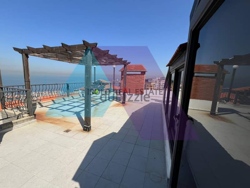 Fully furnished 350m2 duplex apartment+terrace for sale in Sahel Aalma 0