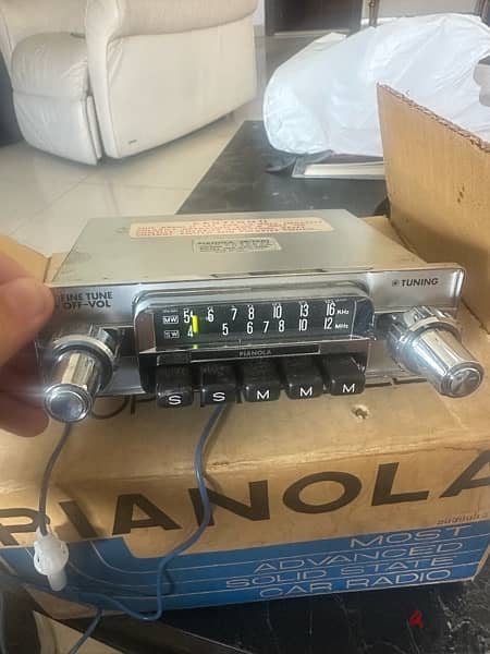 vintage pianola radio 1