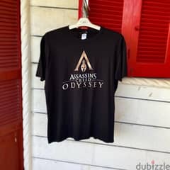 GILDAN x ASSASSIN’S CREED ODYSSEY Black T-Shirt.