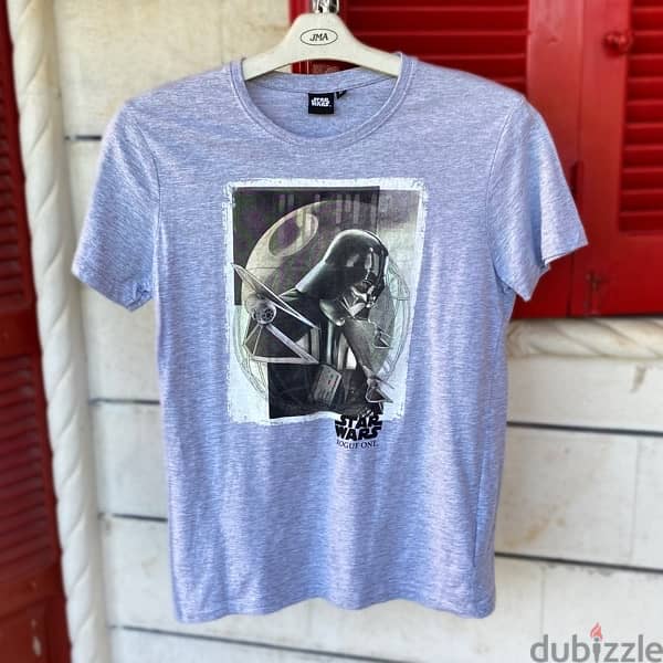 STAR WARS Rogue One Grey T-Shirt. 1