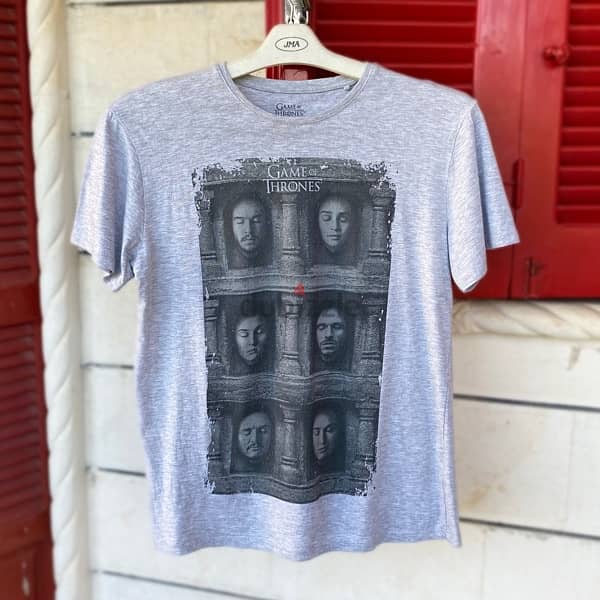 GAME OF THRONES Grey T-Shirt. 1