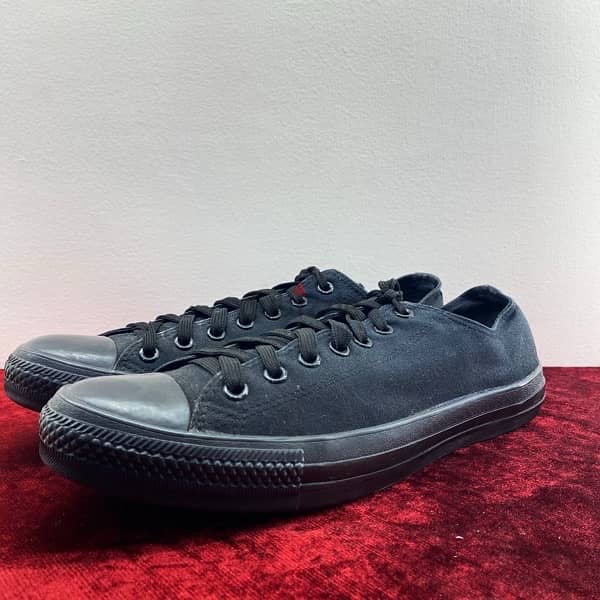 CONVERSE Chuck Taylor All-Star Black Sneakers. 4