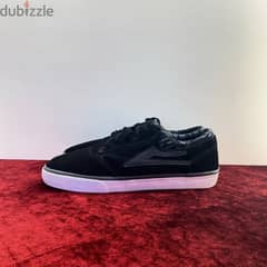 LAKAI GRIFFIN Black Skateboarding Shoes.