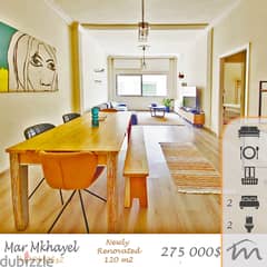 Mar Mkhayel | Renovated/Furnished/Equipped | Perfect Airbnb Investment