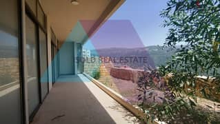 Lux 205m2 apartment + garden+open mountain view for sale in Mansourieh 0