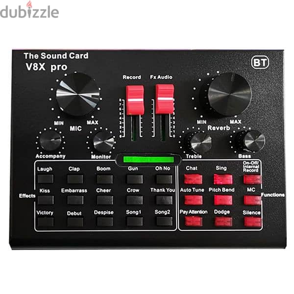 live sound card v8x pro,without mic,new in box 0