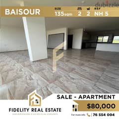 Apartment for sale in Baisour NH5 شقة للبيع بيصور