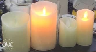 battery candles like real for rent