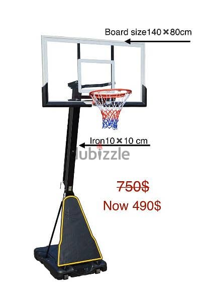 movable basketball hoop