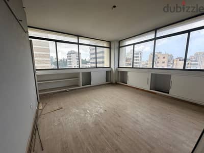 113 Sqm | Prime Location Office For Rent in Sin El Fil