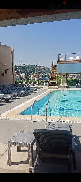 Siwar Chalet furnished Rooftop Pool Yearly rent 5000$ Monthly 900$ 5